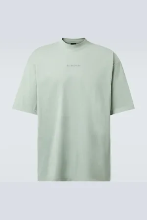 Balenciaga Logo cotton jersey T-shirt