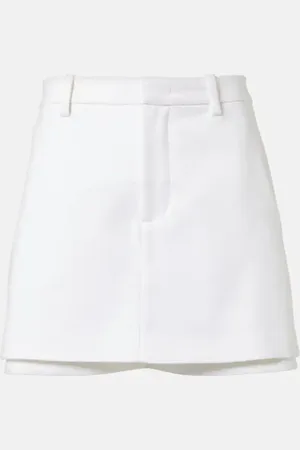 Vince Cotton-blend skort