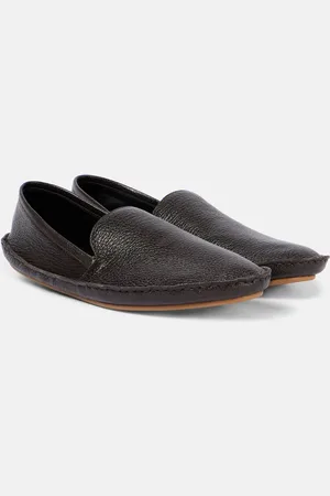 The Row Vasko leather loafers