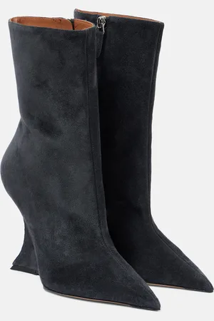PARIS TEXAS Nina 105 suede ankle boots