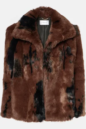 Victoria Beckham Faux fur jacket