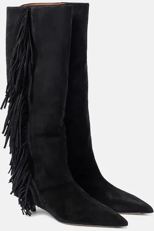 PARIS TEXAS Jessie 35 suede knee-high boots