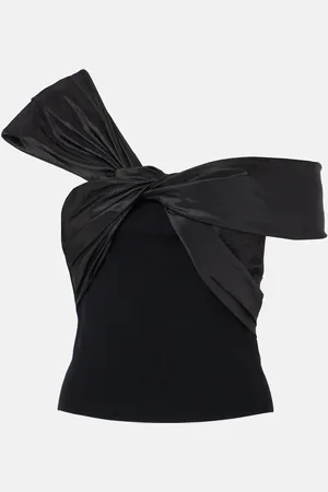 Simkhai Celiana taffeta top