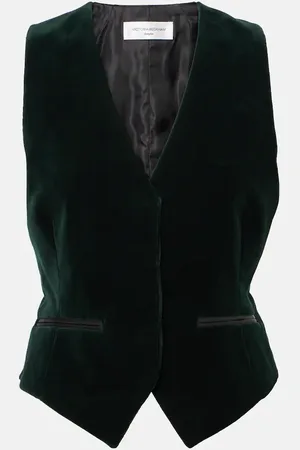 Victoria Beckham Velvet vest