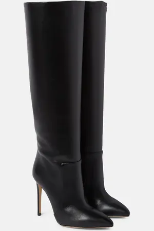PARIS TEXAS Leather knee-high boots