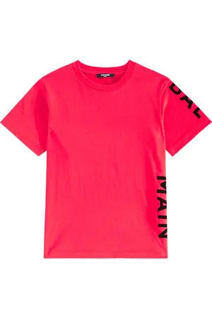 Balmain Logo cotton jersey T-shirt