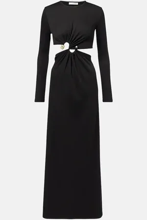 CHRISTOPHER ESBER S-Buckle embellished maxi dress