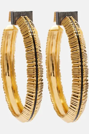 Balmain Perfume hoop earrings