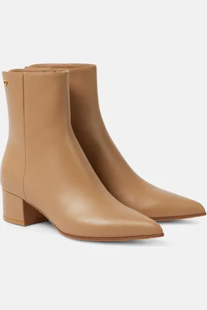 Gianvito Rossi Lyell 45 leather ankle boots