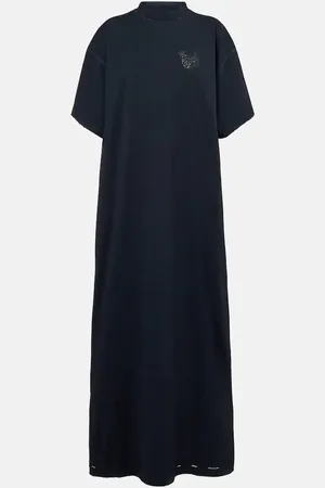 Balenciaga Logo cotton jersey T-shirt dress