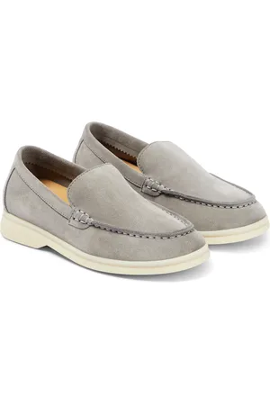 Loro Piana Summer Walk suede loafers