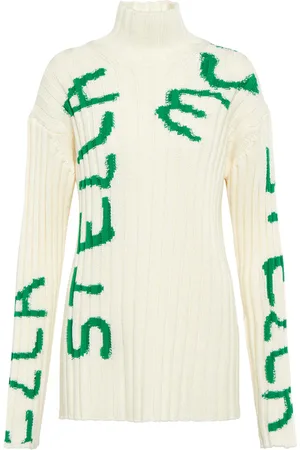 Stella McCartney X Ed Curtis printed wool-blend sweater
