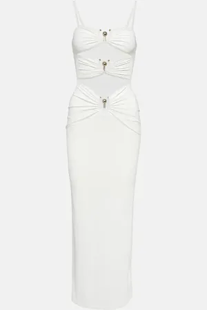CHRISTOPHER ESBER Pierced Orbit midi dress