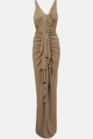 CHRISTOPHER ESBER Salacia draped jersey maxi dress