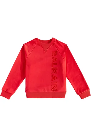 Balmain Logo cotton sweatshirt