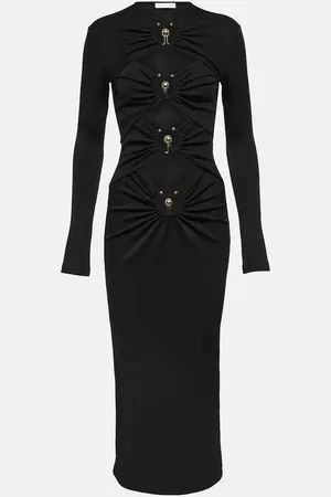 CHRISTOPHER ESBER Orbit jersey midi dress