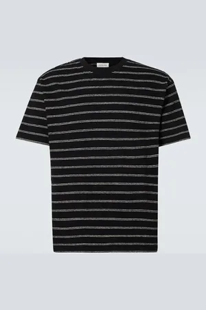 Frame Striped cotton T-shirt
