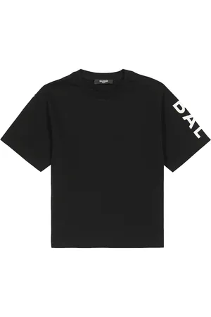 Balmain Logo cotton jersey T-shirt
