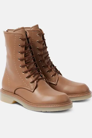 Max Mara Leather ankle boots