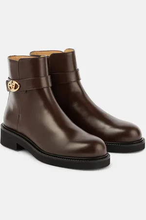 VALENTINO GARAVANI VLogo Locker 40 leather ankle boots