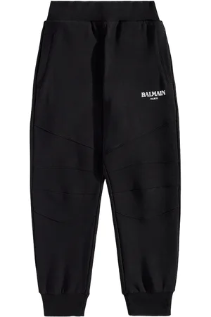 Balmain Logo cotton jersey sweatpants