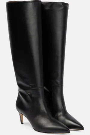 PARIS TEXAS Leather knee-high boots
