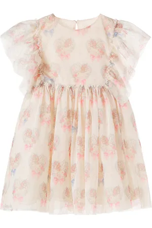 Konges Sløjd Konges SlÃ¸jd Ada ruffled floral tulle dress
