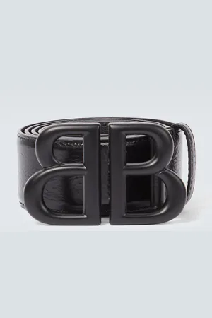 Balenciaga Monaco BB leather belt