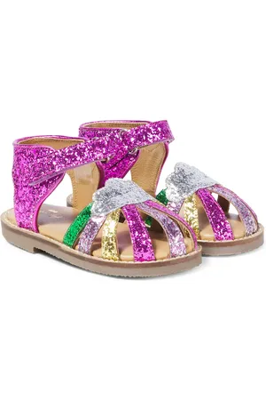 Konges Sløjd Konges SlÃ¸jd Rainbow glitter sandals