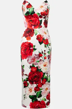 Dolce & Gabbana Floral midi dress