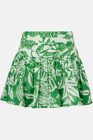 POUPETTE ST BARTH Colleen floral cotton miniskirt