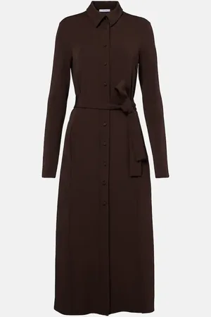 Max Mara Tortona belted shirt dress