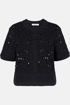 Dorothee Schumacher Bohemian Mood open-knit cotton-blend top