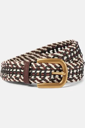 GABRIELA HEARST Woven leather belt