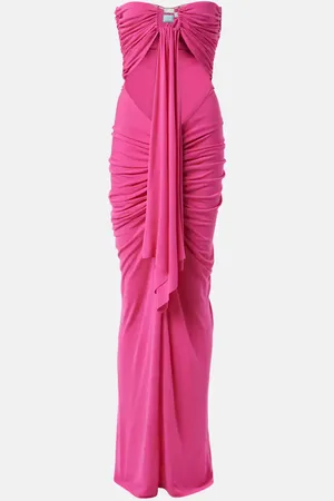 CHRISTOPHER ESBER Embellished cutout jersey maxi dress