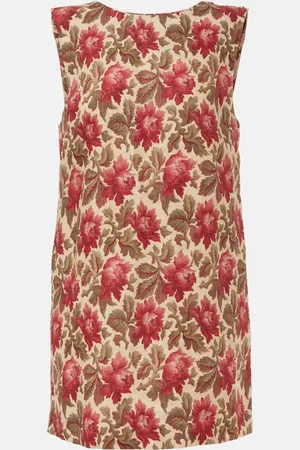 POSSE Rosalie floral linen shift dress