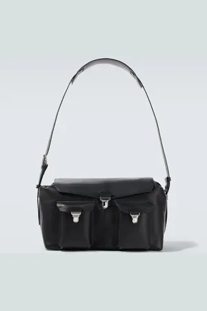 LEMAIRE Gear leather shoulder bag