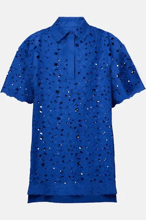Rebecca Vallance Zaffre broderie anglaise cotton shirt