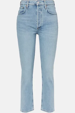 AGOLDE Riley high-rise straight jeans
