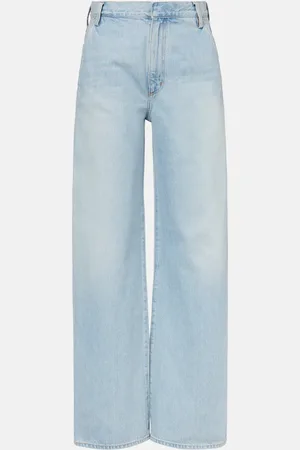 AGOLDE Shona high-rise wide-leg jeans