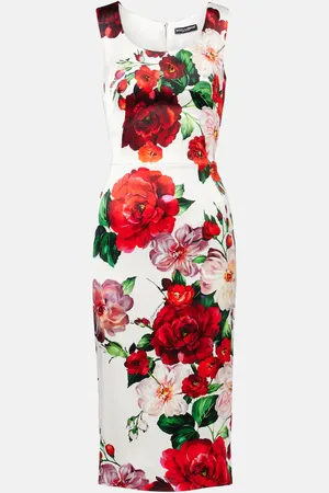 Dolce & Gabbana Floral midi dress