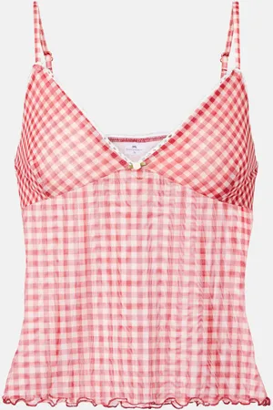 Bananhot Solay gingham tank top