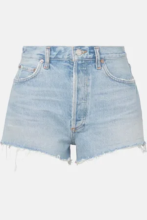 AGOLDE Ridley high-rise denim shorts