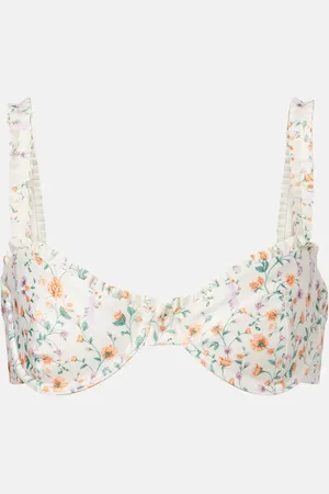 Agua by Agua Bendita Agraz floral bikini top