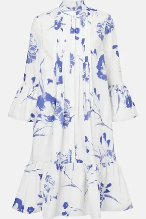Erdem Floral cotton minidress