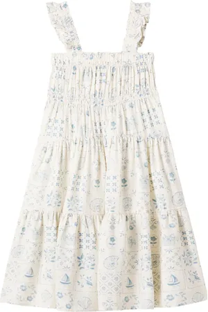 Rylee + Cru Josie floral tiered dress