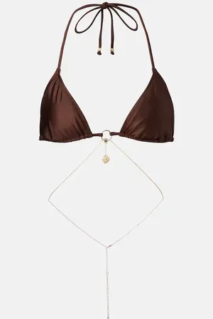 Bananhot Chain embellished bikini top