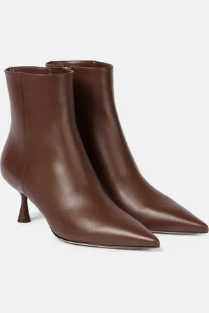 Gianvito Rossi Murray 55 leather ankle boots