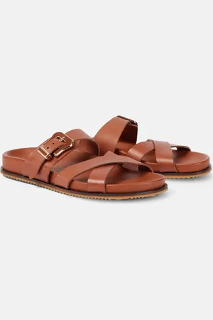 GABRIELA HEARST Circle leather sandals