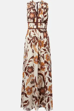 POUPETTE ST BARTH Chiara floral cotton maxi dress